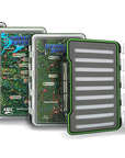 MFC River Map Waterproof Fly Box - Large