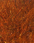 Hare's Ice Dub fibers in rich copper tones with fine iridescent highlights for enhanced fly tying at Freestone Fly Shop