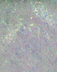 Ice Dub fibers in ethereal pale hues with subtle iridescence by Hareline Dubbin, Inc at Freestone Fly Shop for fly tying