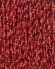 Krystal Flash strands in deep ruby red with glistening accents by Hareline Dubbin, Inc for fly tying at Freestone Fly Shop