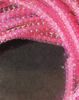 Micro Pearl Core Braid by Hareline Dubbin, Inc in bright pink for detailed fly tying at Freestone Fly Shop