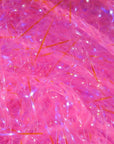 UV Polar Chenille in bright pink with shimmering fibers by Hareline Dubbin, Inc for fly tying at Freestone Fly Shop