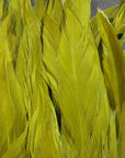 Schlappen 5-7 inch bright yellow feathers by Hareline Dubbin, Inc for fly tying at Freestone Fly Shop