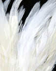 Schlappen 5-7 inch feathers by Hareline Dubbin, Inc for fly tying at Freestone Fly Shop in soft white tones