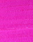 Ultra Chenille in vivid hot pink with plush nylon core by Hareline Dubbin, Inc for fly tying at Freestone Fly Shop