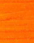 Ultra Chenille in bright orange with a soft velvety texture and nylon core by Hareline Dubbin, Inc for fly tying at Freestone Fly Shop