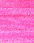 Ultra Chenille in vibrant pink with plush velvety texture and nylon core by Hareline Dubbin, Inc for fly tying at Freestone Fly Shop