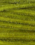 Ultra Chenille in vibrant chartreuse with plush texture and nylon core by Hareline Dubbin, Inc for fly tying at Freestone Fly Shop