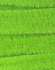 Ultra Chenille in bright chartreuse with a soft nylon core by Hareline Dubbin, Inc for fly tying at Freestone Fly Shop
