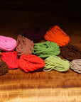 Ultra Chenille skeins in assorted colors with nylon core by Hareline Dubbin, Inc for fly tying at Freestone Fly Shop