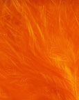 Wooly Bugger Marabou in bright orange by Hareline Dubbin Inc, ideal for fly tying at Freestone Fly Shop