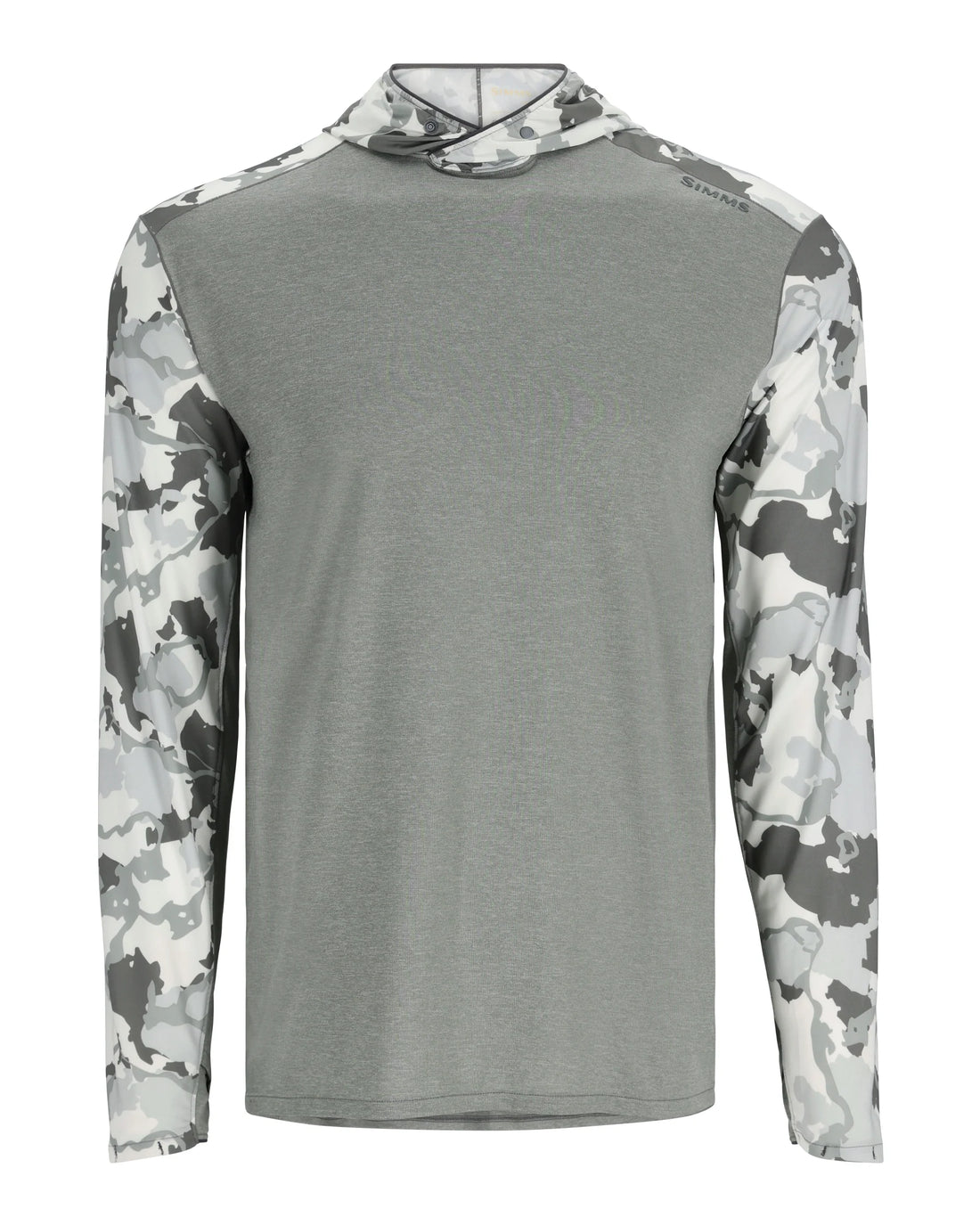 Simms M's Bugstopper® SolarFlex® Hoody - Cinder/Regiment Camo Cinder