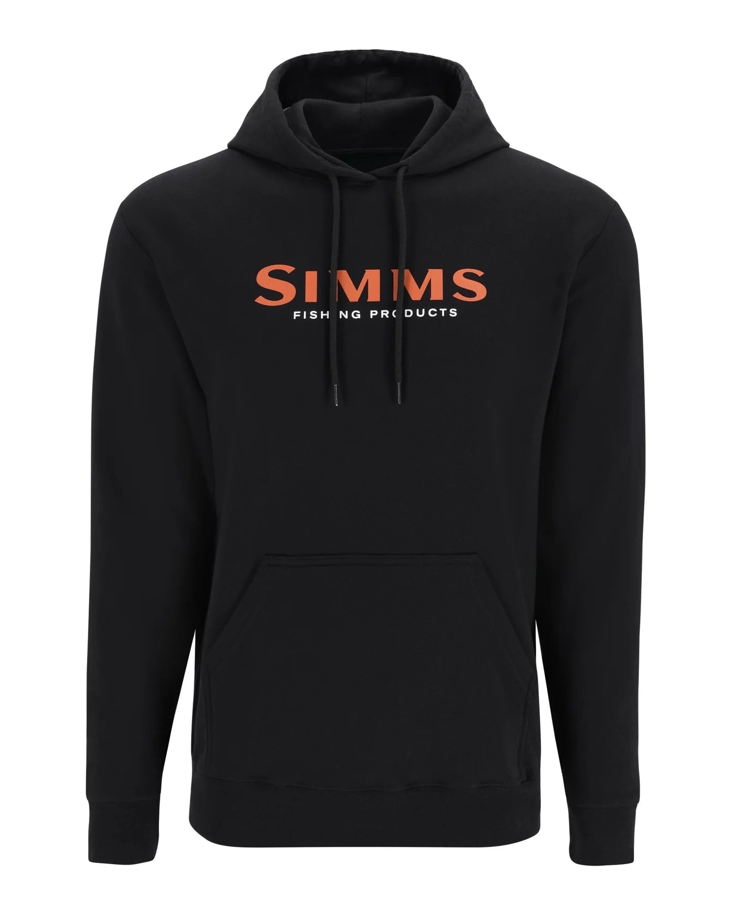 Simms Logo Hoody - Black