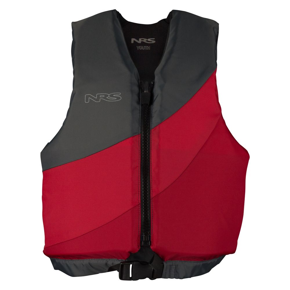 NRS Crew Youth PFD Red