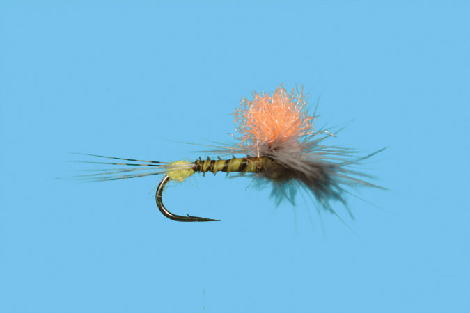 Solitude Flies - Hi-Vis Spinner BWO