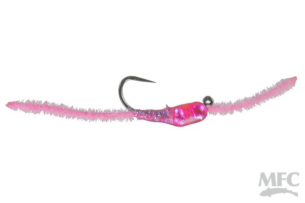 MFC Jake's Depth Charge Jig Worm - Hot Pink