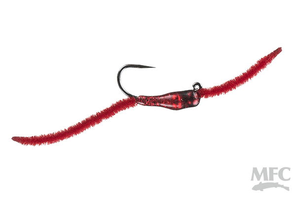 MFC Jake's Depth Charge Jig Worm - Red