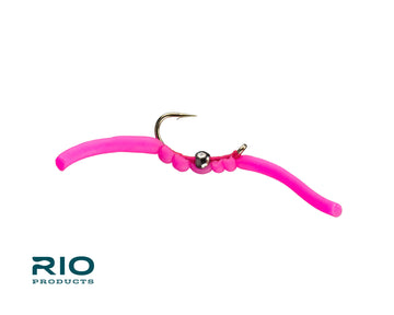 Rio Flies - Squirmy Wormy TB Hot Pink