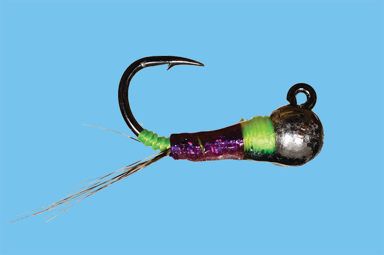 Solitude Flies - Tungsten Jig Halo - Purple