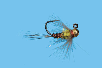 Solitude Flies - Tungsten Jig Yellow Spot