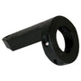 Oar Right spline attachment locking oar blade in position for efficient rowing strokes on rafts and boats