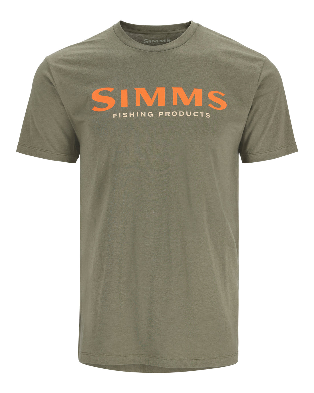 Simms Logo T-Shirt - Military Heather