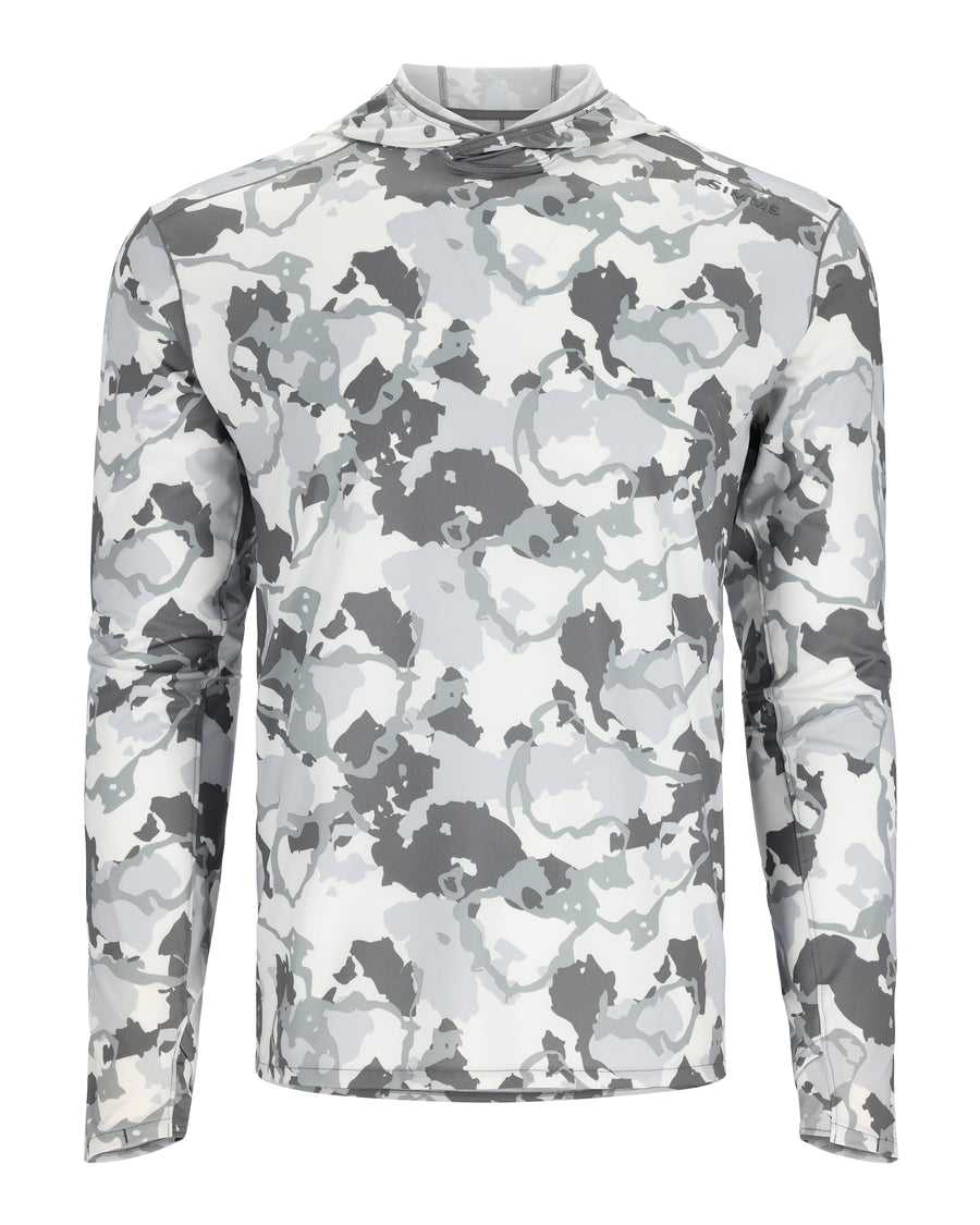 Simms Men's Solarflex Hoody - Regiment Camo Cinder