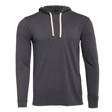 Duck Camp Lt Wt Bamboo Hoodie - Charcoal